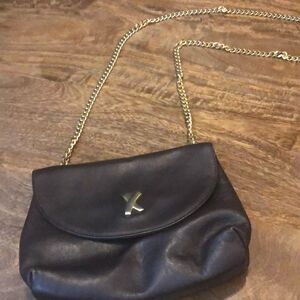 Vintage Paloma Picasso Iconic Leather Crossbody Bag Brown-numbered authentic